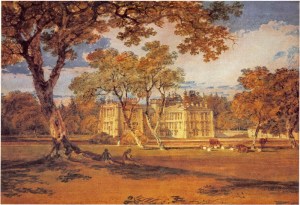 Towneley Hall by J.M.W. Turner, R.A.